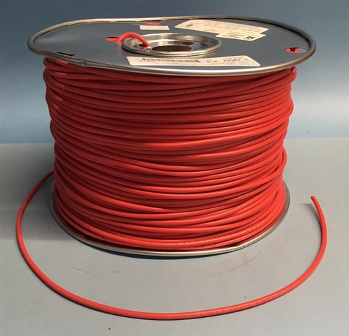 WIRE 10AWG RED TEW 105C 600V CSA 105 STRAND TEW10M-RED (305M = FULL ROLL)
