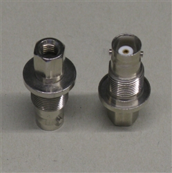 B&L RF BNC TWIST-ON FEMALE CHASSIS BULKHEAD CONNECTOR WITH  THREAD AND NUT FOR RG59/62 TOBNC40-59/62 *CLEARANCE*
