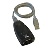 TRIPPLITE USA-19HS KEYSPAN USB TO SERIAL ADAPTER,           RS232 PORT TO A SINGLE USB PORT, 3' CABLE INCLUDED