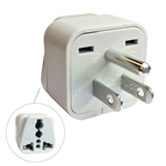 CIRCUIT TEST WA-5 TRAVEL ADAPTER 3 CONDUCTOR PLUG TO 3 PIN  NORTH AMERICAN PLUG, AC VOLTAGE